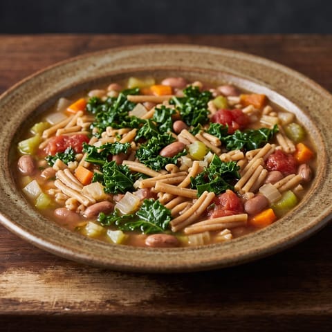 Big-Batch Minestrone - A giant pot of vegetables, beans and pasta that feeds you for days