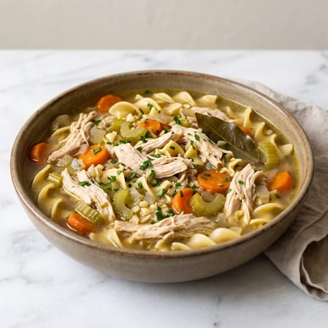 Chicken Noodle Soup for the Soul (and Freezer) - The classic chicken noodle soup, made properly and made big