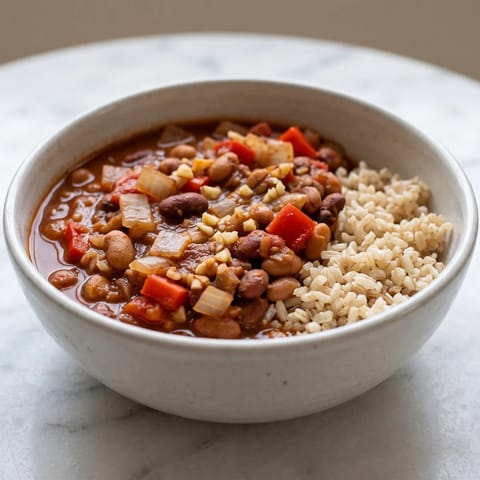 Freezer-Stash Veggie Chili - A mild three-bean chili engineered for the freezer