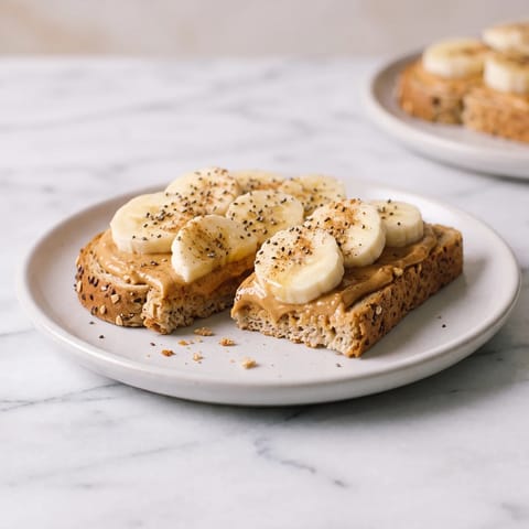 Peanut Butter & Banana Toast, Upgraded - The five-minute classic with seeds and cinnamon