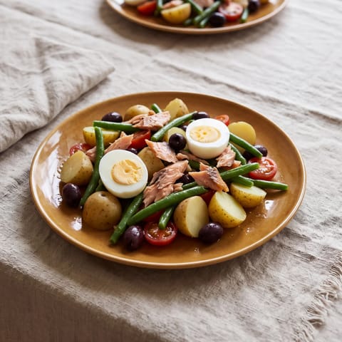 Tuna-Free Niçoise with Hot-Smoked Trout - All the Niçoise pleasures