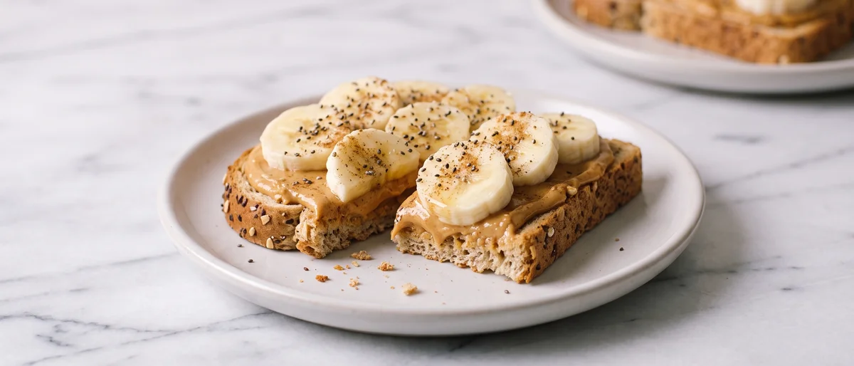 Peanut Butter & Banana Toast, Upgraded - The five-minute classic with seeds and cinnamon