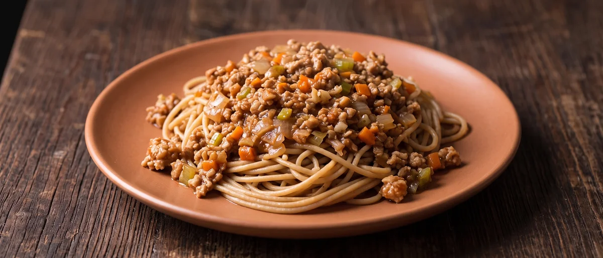 Turkey Bolognese with Whole-wheat Spaghetti - A lighter bolognese built on turkey and finely diced vegetables, simmered properly